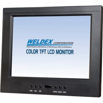 Weldex WDL-1040M Color 10.4” TFT LCD Monitor with BNC Looping Output