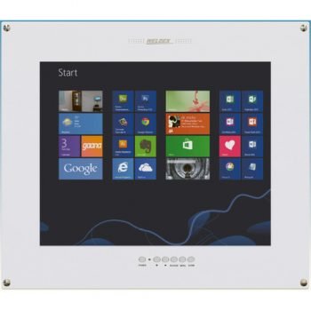 Weldex WDL-1500TMFM 15” Touch Screen Flush Mount LCD Monitor, Power Supply Included