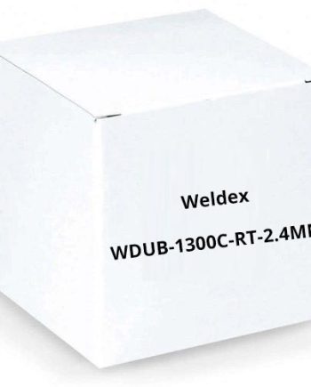 Weldex WDUB-1300C-RT-2.4mm 1/3” WDR VGA CMOS Sensor Camera, 2.4mm Lens