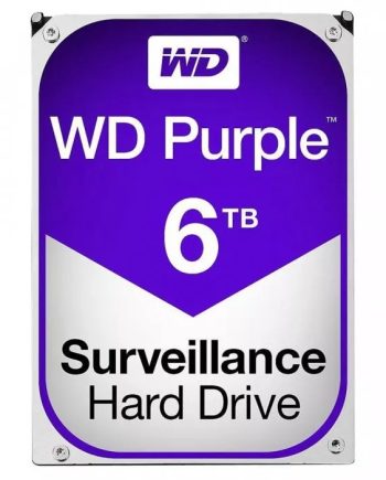 Western Digital WESD-WD60PURX HD WD 6TB Purple Surveillance Hard Drive