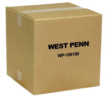West Penn WP-106190 Category 6 Shielded Plug Connector, 100 Pack