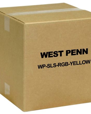 West Penn WP-SLS-RGB-YELLOW Strain Relief Sleeve for Mini RGB, Yellow