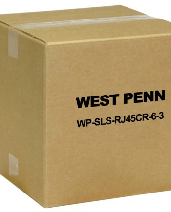 West Penn WP-SLS-RJ45CR-6-3 Strain Relief, Crimpable Snagless Over Boot, 6.3mm