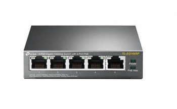 West Penn WPTL-SG1005P 5 Port 1G Ethernet PoE Switch