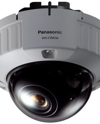 Panasonic WV-CW634F/09 Super Dynamic 6 Vandal Resistant Fixed Dome Camera with 9-22mm Lens (Flush mount)