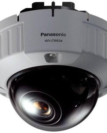 Panasonic WV-CW634F/22 Super Dynamic 6 Vandal Resistant Fixed Dome Camera with 2.2-6mm Lens (Flush mount)