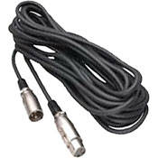 Bogen XLR25 3-Pin XLR Male to XLR Female Mic Cable, 25′