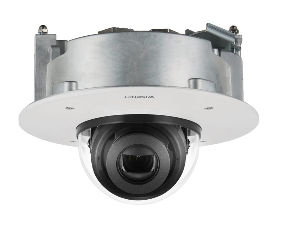 Samsung XND-6081F 2 Megapixel Outdoor Flush Mount Network Dome Camera, 2.8 -12mm Lens