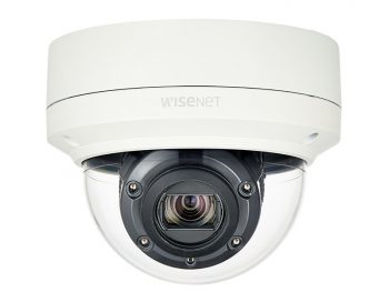 Samsung XNV-6120R-LPR 2 Megapixel Outdoor License Plate Recognition Network Dome Camera, 5.2-62.4mm Lens