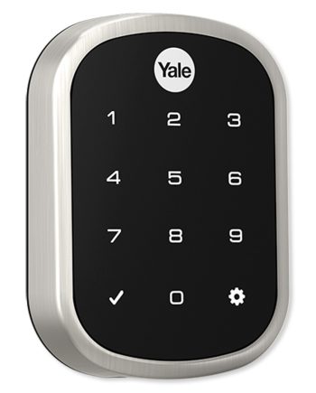 Yale YRD256NR-619 Touchscreen No Radio Key Free Deadbolt Assure Lock, Satin Nickel