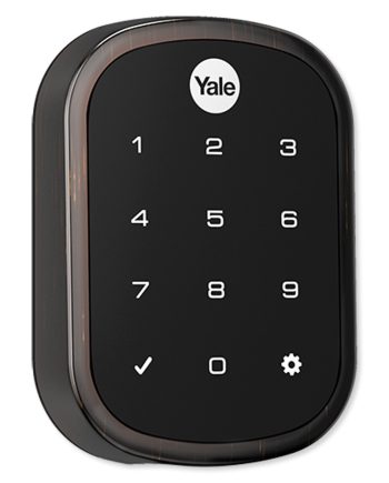 Yale YRD256NR-OBP Touchscreen No Radio Key Free Deadbolt Assure Lock, Oil Rubbed Bronze