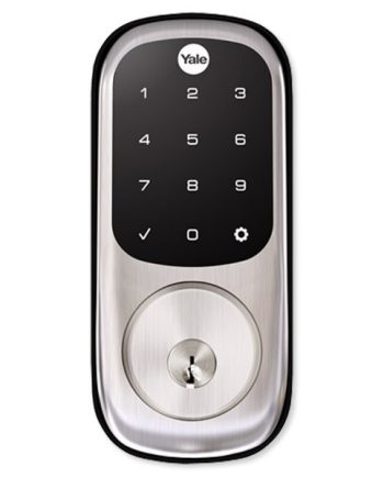 Yale YRD426-NR-619 Touchscreen Deadbolt with Bluetooth, Satin Nickel