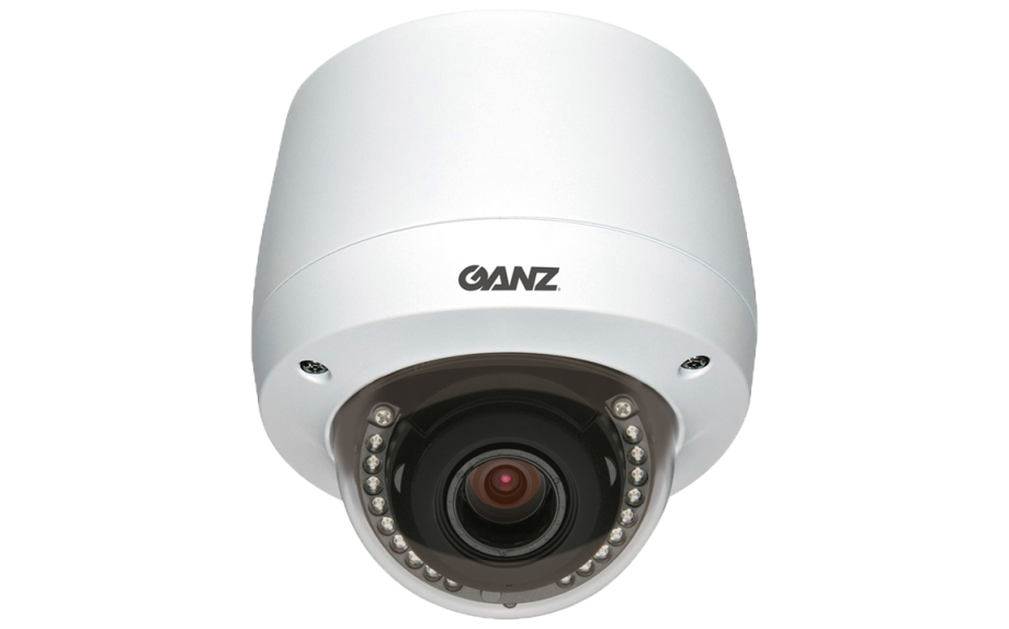 Ganz ZN-D6DTMP55LHE 5 Megapixel Indoor/Outdoor IR Dome Camera, 3.6-10mm Lens