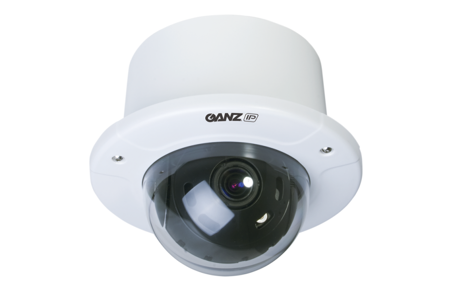 Ganz ZN1A-DN332XE-MPD 2 Megapixel Network Indoor Dome Camera, 3-9mm Lens