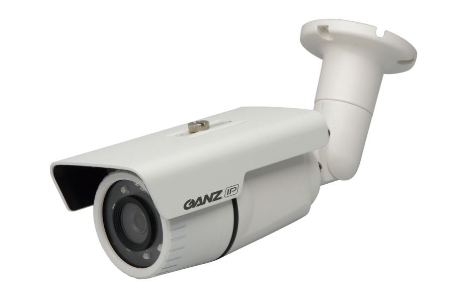 Ganz ZN1A-N4NFN6-1 2 Megapixel Network IR Outdoor Bullet Camera, 4.3mm Lens