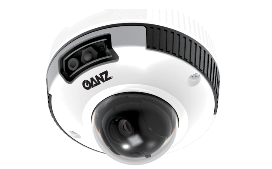 Ganz ZN8-M4NTFN4L 2 Megapixel HD Outdoor IR Mini Dome Camera with 3.6mm Lens