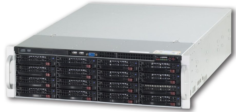 Ganz ZNR-228TB-R RAID-6 Network Video Recorder with DVD-RW, 228TB