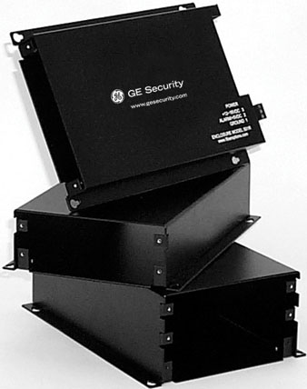 GE Security Interlogix 503R Rack Card Enclosure, 3 Cards