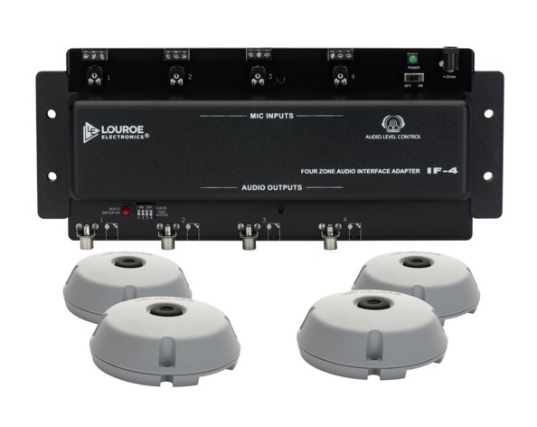 Louroe Electronics ASK-4-304-DP Audio Monitoring Kit