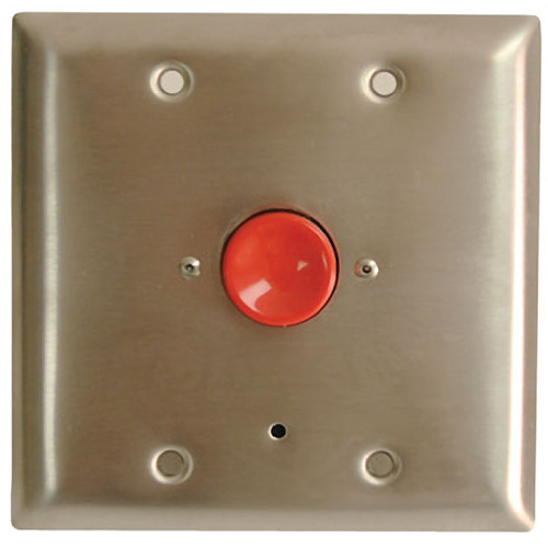 Louroe Electronics DCSM-12V Push Button Activated Remote Call Station with 1-Way Audio