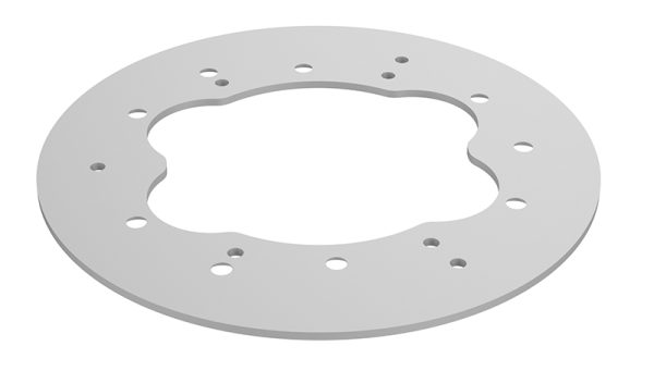 GE Security Interlogix DR RWM AD Adapter Plate for Dome to dr rwm Wall Mount for Rugged Dome