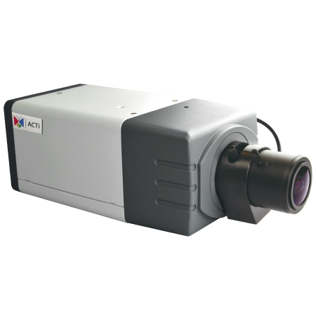 ACTi E23 2 Megapixel Day/Night IP Box Camera, 2 8 12mm Lens