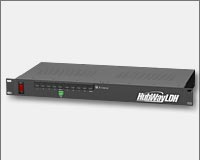 Altronix HubWayLDH8 8 Channel Active UTP Transceiver Hub, Video Up to 3000 ft