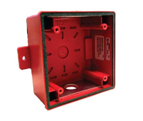 Bosch Indoor/Outdoor Back Box, Red, IOB R