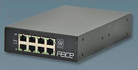 Altronix PACE4PRM 4 Port Long Range Ethernet Receiver, 100Mbps Per Port, Requires Compatible Transceiver