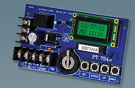 Altronix PT724A 1 Channel, LCD Display, Battery Charger, Annual Event Timer