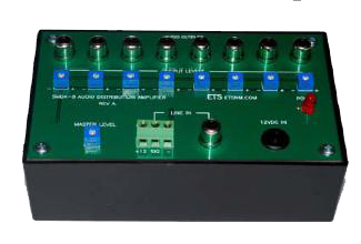 ETS, SMDA8, 8 Channel Active Microphone Distribution Amplifer