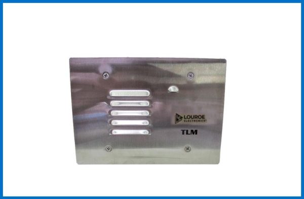 Louroe, TLM-VR-F, Vandal Resistant Speaker Microphone Wall Flush Mount