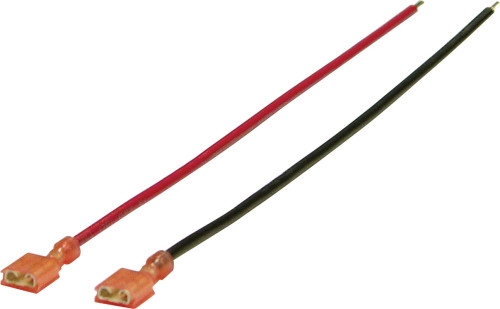 Altronix BL2 Battery Leads, 8 inch, 18AWG, Pair, Red and Black