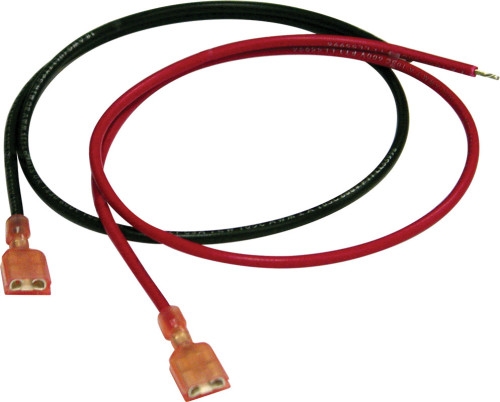 Altronix BL3 18 Inch Battery Leads, 18AWG, Red and Black Pair
