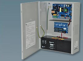Altronix EFLOW4NX8D 8 PTC Class 2 Outputs Power Supply Charger, 12/24VDC @ 4A, BC400 Enclosure
