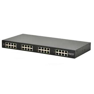 Altronix PACE16PRM 16 Port Long Range Ethernet Receiver, 100Mbps Per Port, Requires 1U Compatible Transceiver