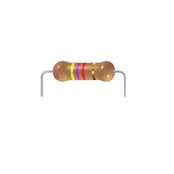 Alpha RC034 4700 OHM Carbon Resistor, 1/2W