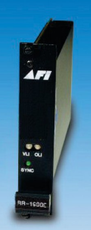 American Fibertek RT 1600E 1 Channel Rack Card Transmitter