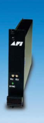 American Fibertek RT 2800E Audio, Video Rack Card Transmitter