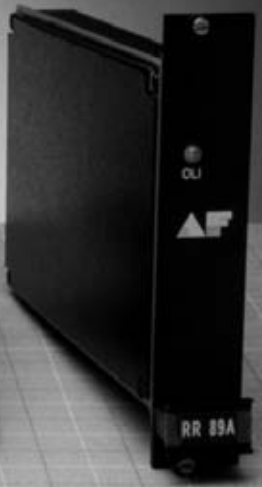 American Fibertek RT 89A N Single Fiber Bi Directional Transceiver, Multimode, Rack Card Transmitter
