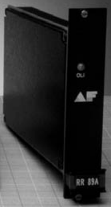 American Fibertek RT 89TX Rack Card Transmitter Interface for TOA Intercom Systems