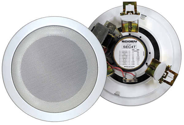Bogen SEC4T 4" Compact 4W Ceiling Speaker