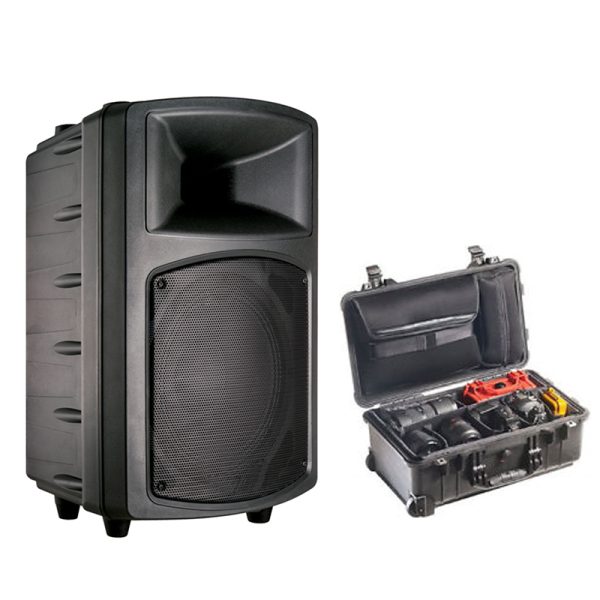 Bogen 1-HH-P-CASE 1-HH Handheld Powered Speaker Includes Pelican Case<span class="codevz-product-category-after-title">Audio</span>