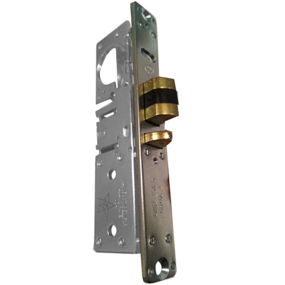 Adams Rite 4531-25-202-628 Standard Duty Deadlatch with Radius Faceplate in Clear Anodized