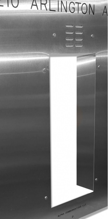 Alpha ATPFPC Flush Alphatouch Panel Cutout