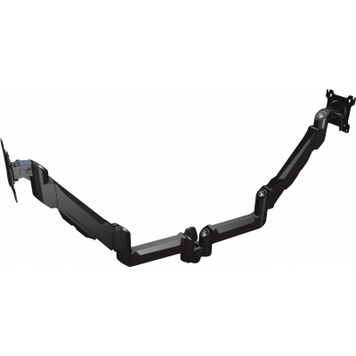 Crimson DSA22W Wall Mounted Dual Link Dual Monitor Desktop Arm, Black