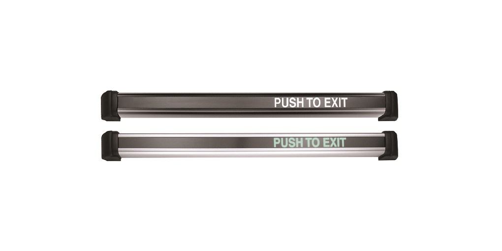 Securitron DSB-CLI Dual Sense Bar 36", Illuminated, Clear Anodized