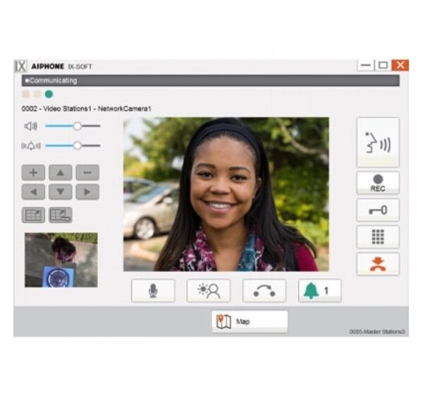 Aiphone IX-SOFT-5 Bundle with 5 IX-Soft PC Master Stations