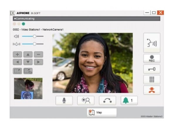 Aiphone IX-SOFT-MNSS PC Master Station with MASS Notification Capability