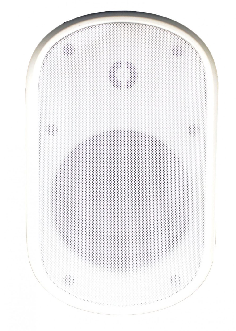 Speco SPCE8OTW 8″ Indoor/Outdoor Wall-Mount Speaker with Transformer, White